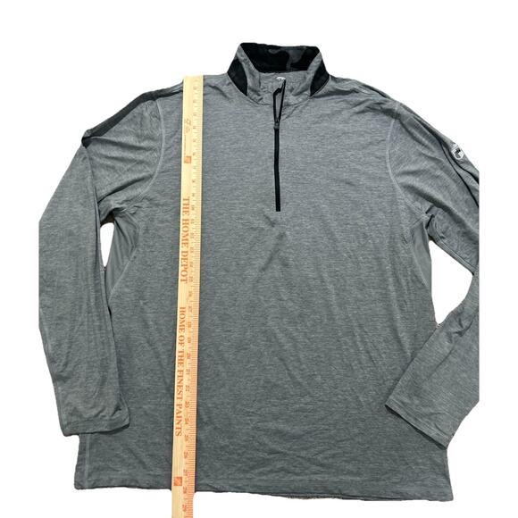 Greyson Sport Men’s XL Golf Pullover 1/4 Zip Light Heather Gray - Picture 2 of 11